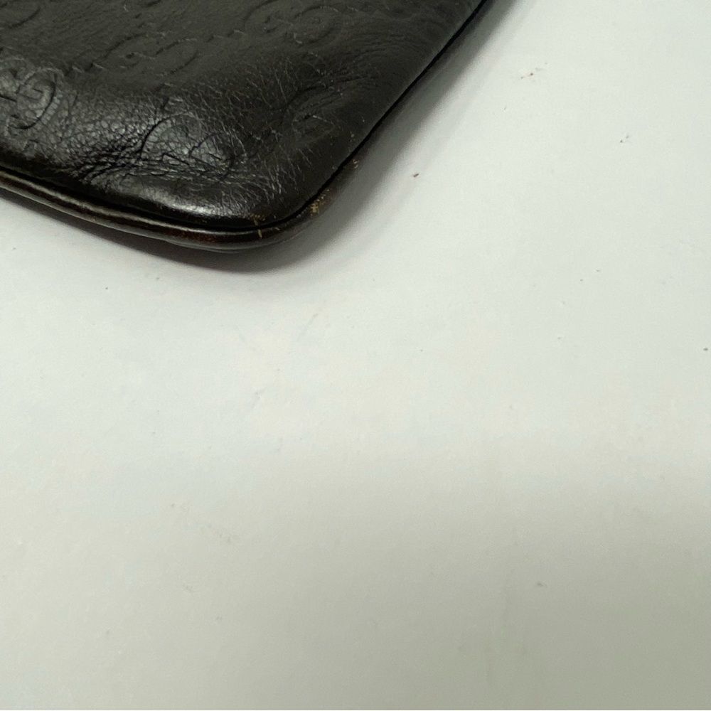 Gucci Dark Brown Guccissima Leather Crossbody Bag - Picture 4 of 11